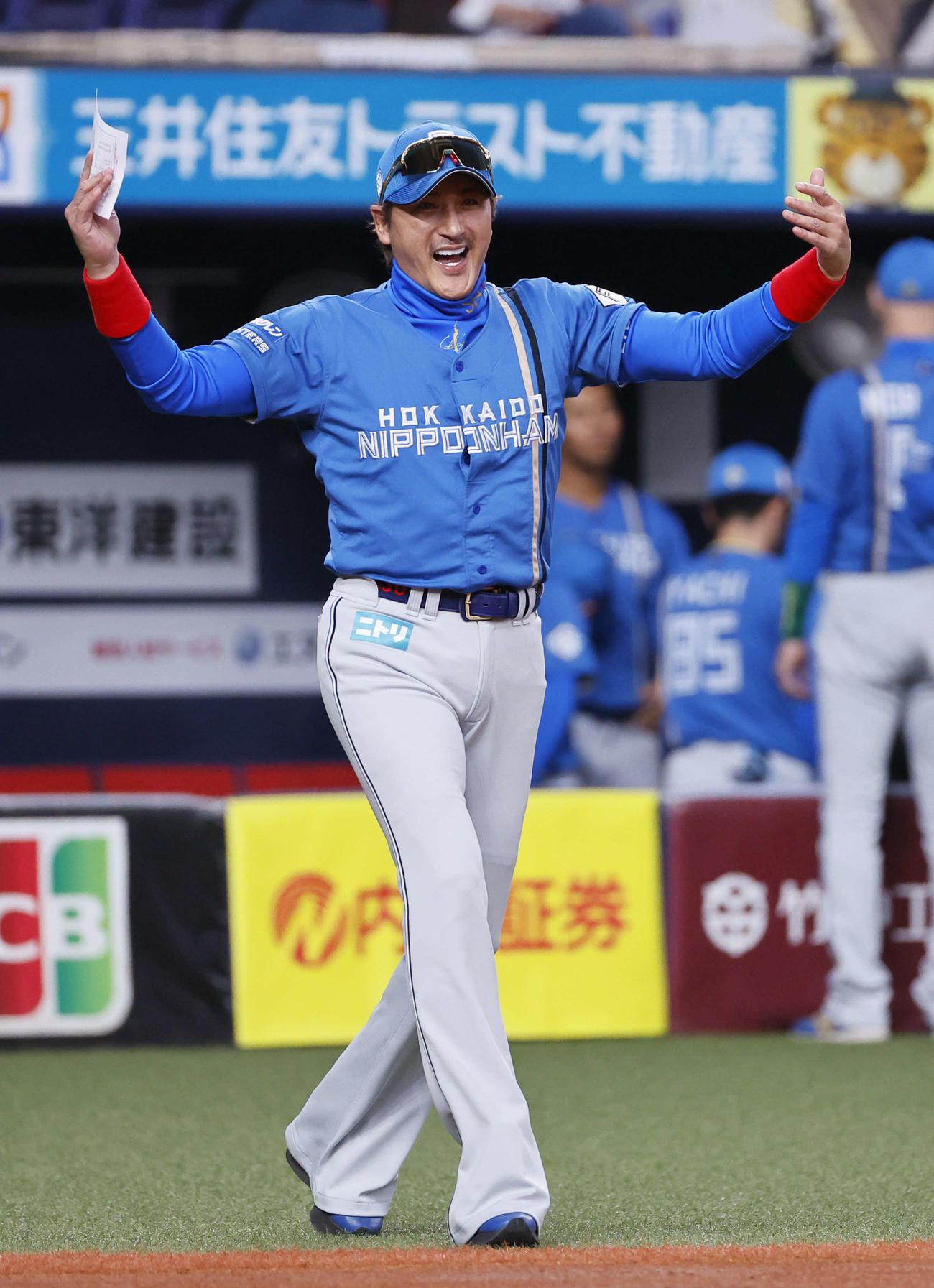 日本ハム新庄剛志監督（2024年4月15日撮影）