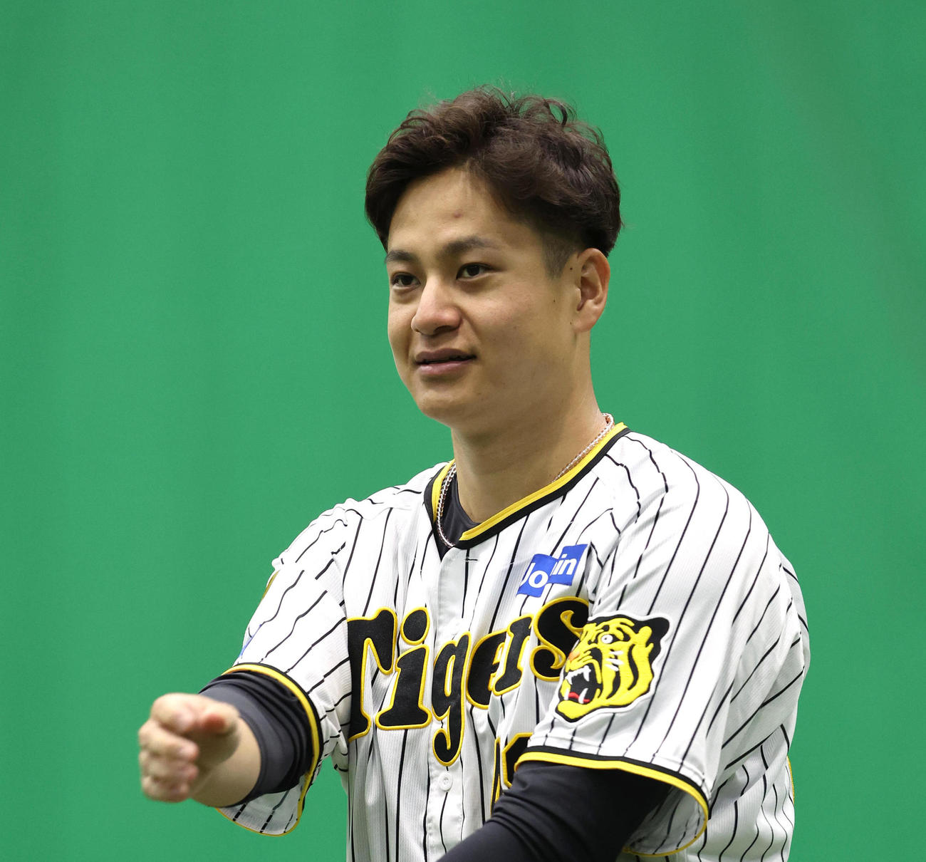 阪神大竹耕太郎（2024年5月27日撮影）
