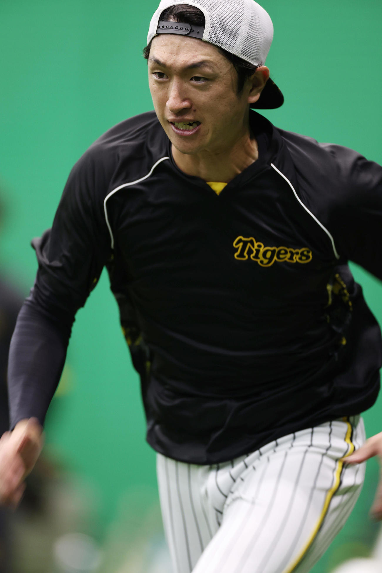 阪神対日本ハム　ダッシュを繰り返す阪神近本（撮影・前田充）