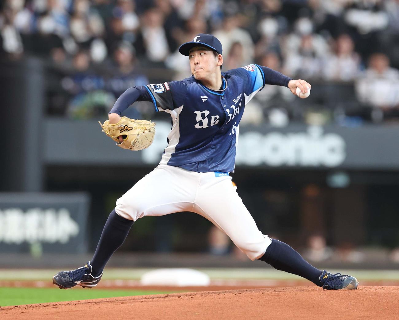 西武隅田知一郎投手（24年5月15日撮影）