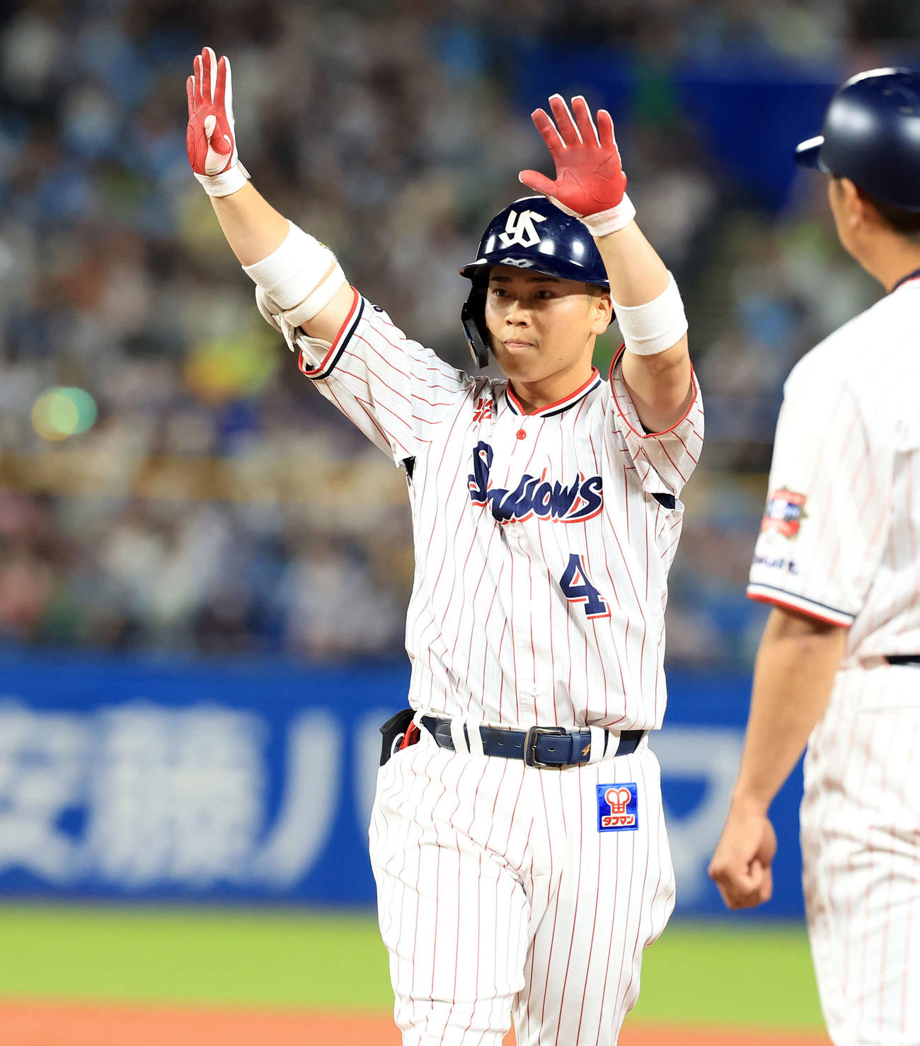 ヤクルト丸山和郁（2024年5月4日撮影）