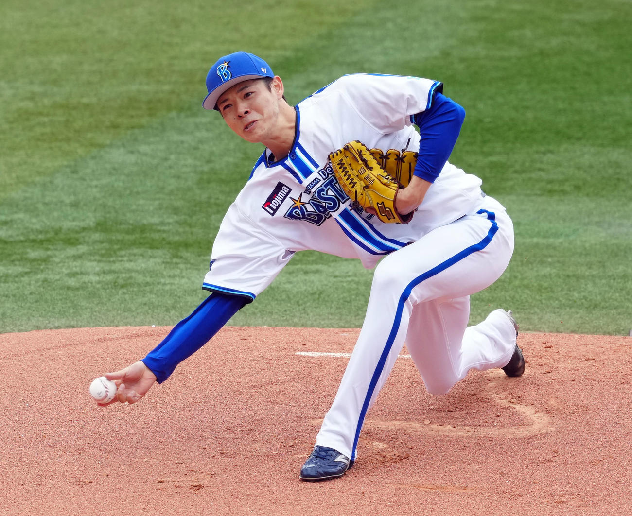 DeNA中川颯（2024年5月25日撮影）