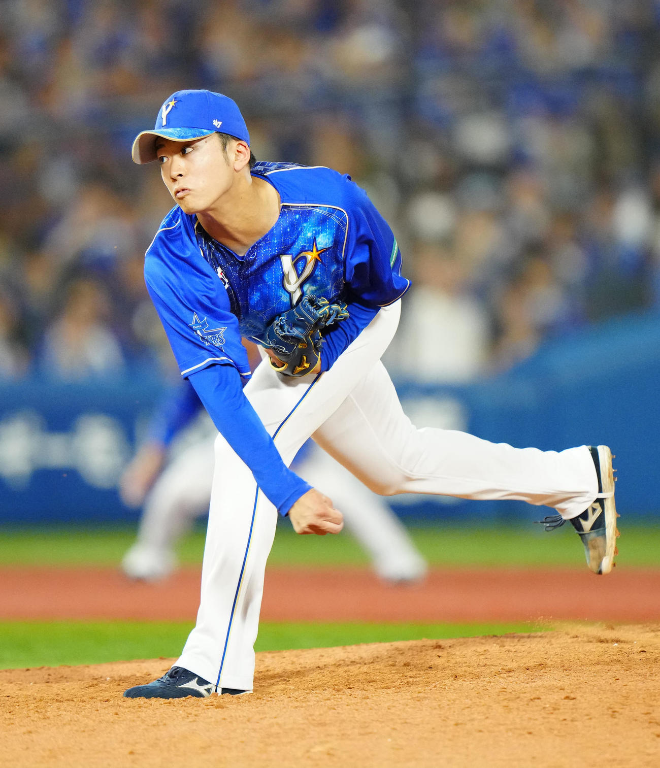 DeNA入江大生（2023年8月9日撮影）