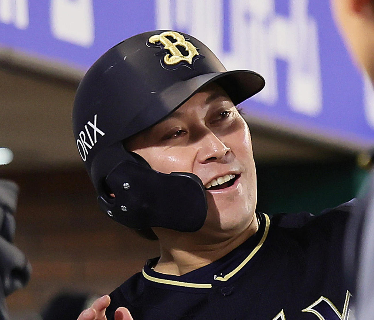 オリックス西野真弘（2024年4月18日撮影）