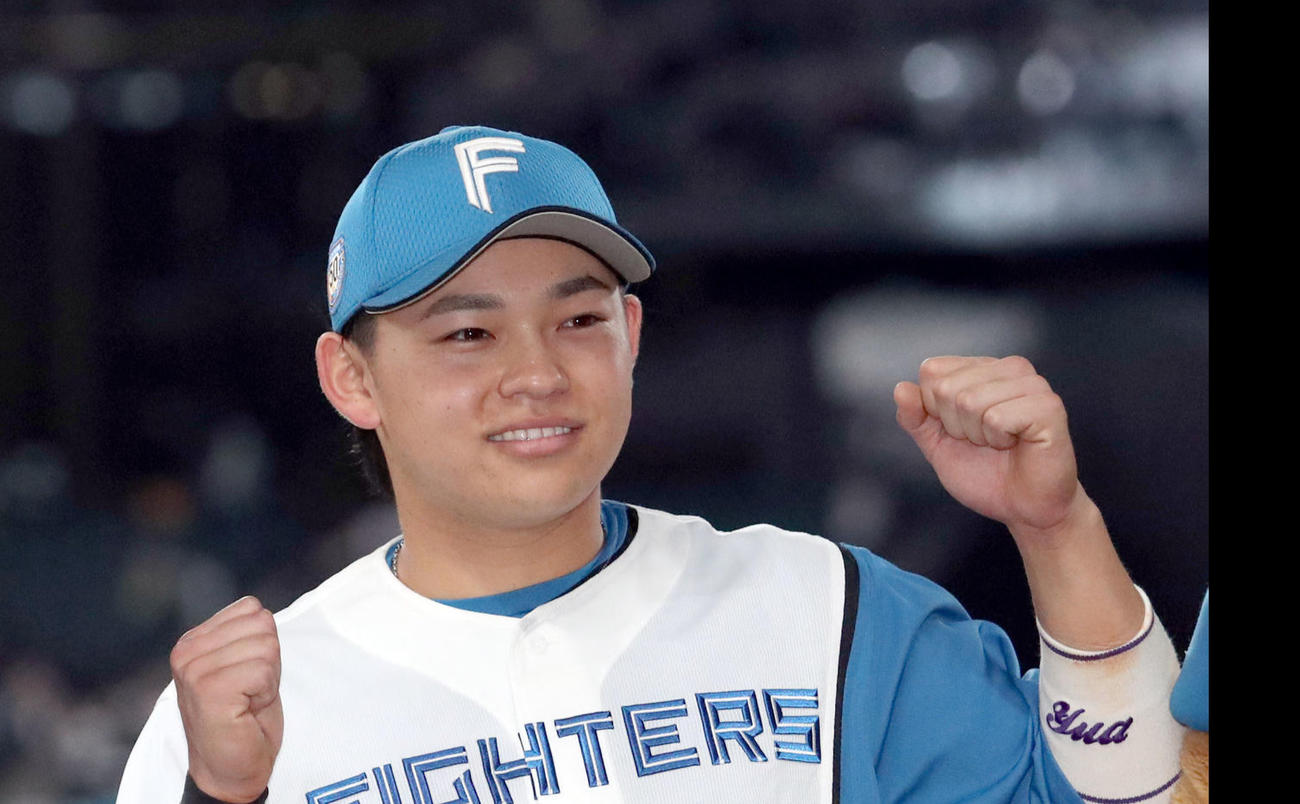 日本ハム田宮裕涼（2024年5月撮影）