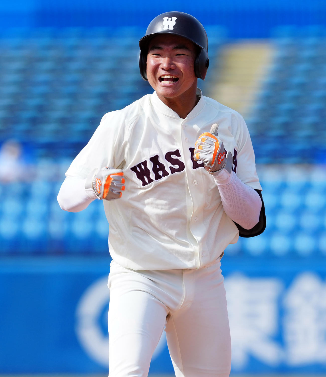 早大・山縣秀（2024年4月15日撮影）