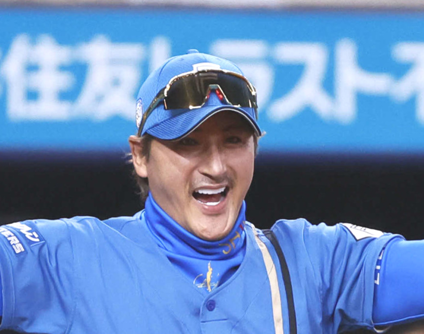 日本ハム新庄剛志監督（2024年4月15日撮影）
