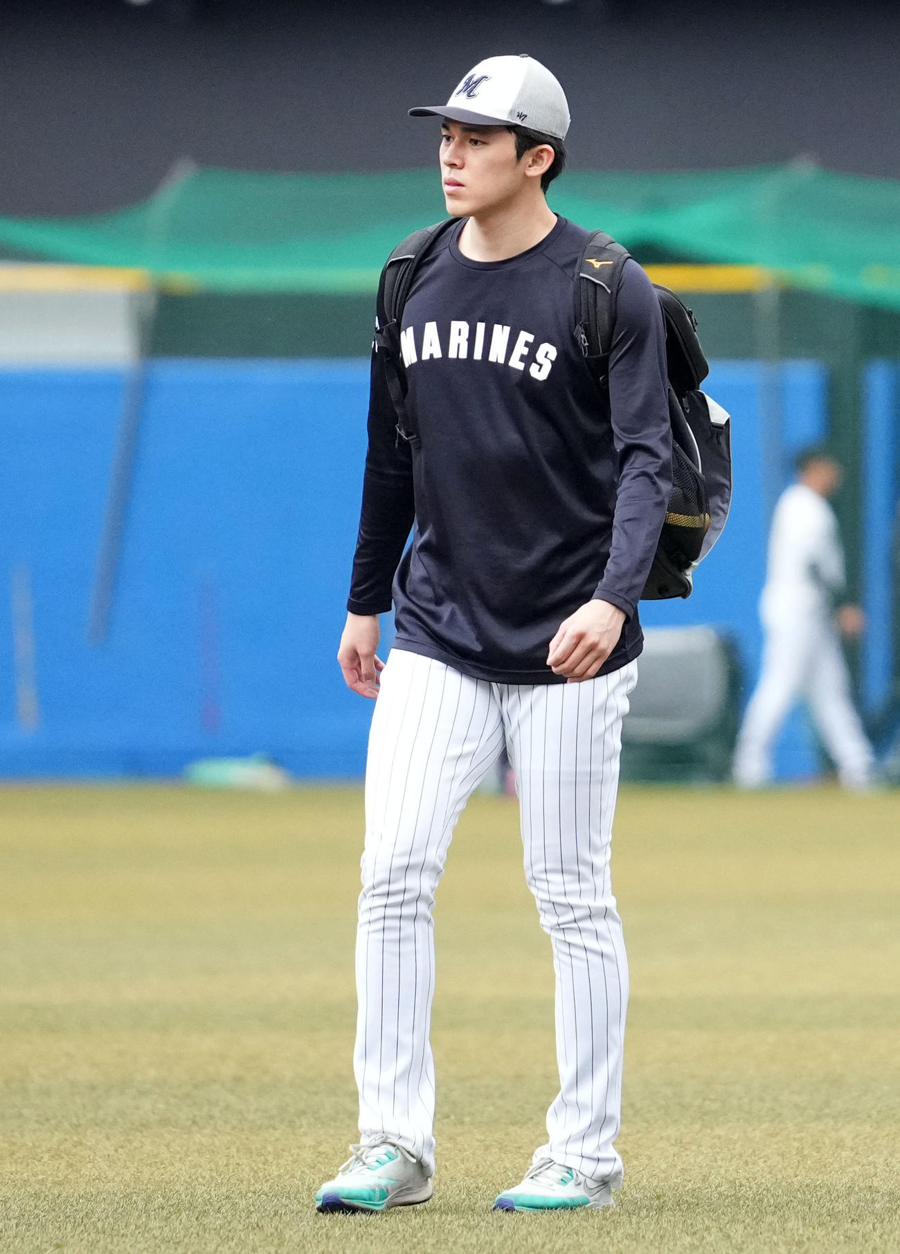ロッテ佐々木朗希（2024年5月31日撮影）