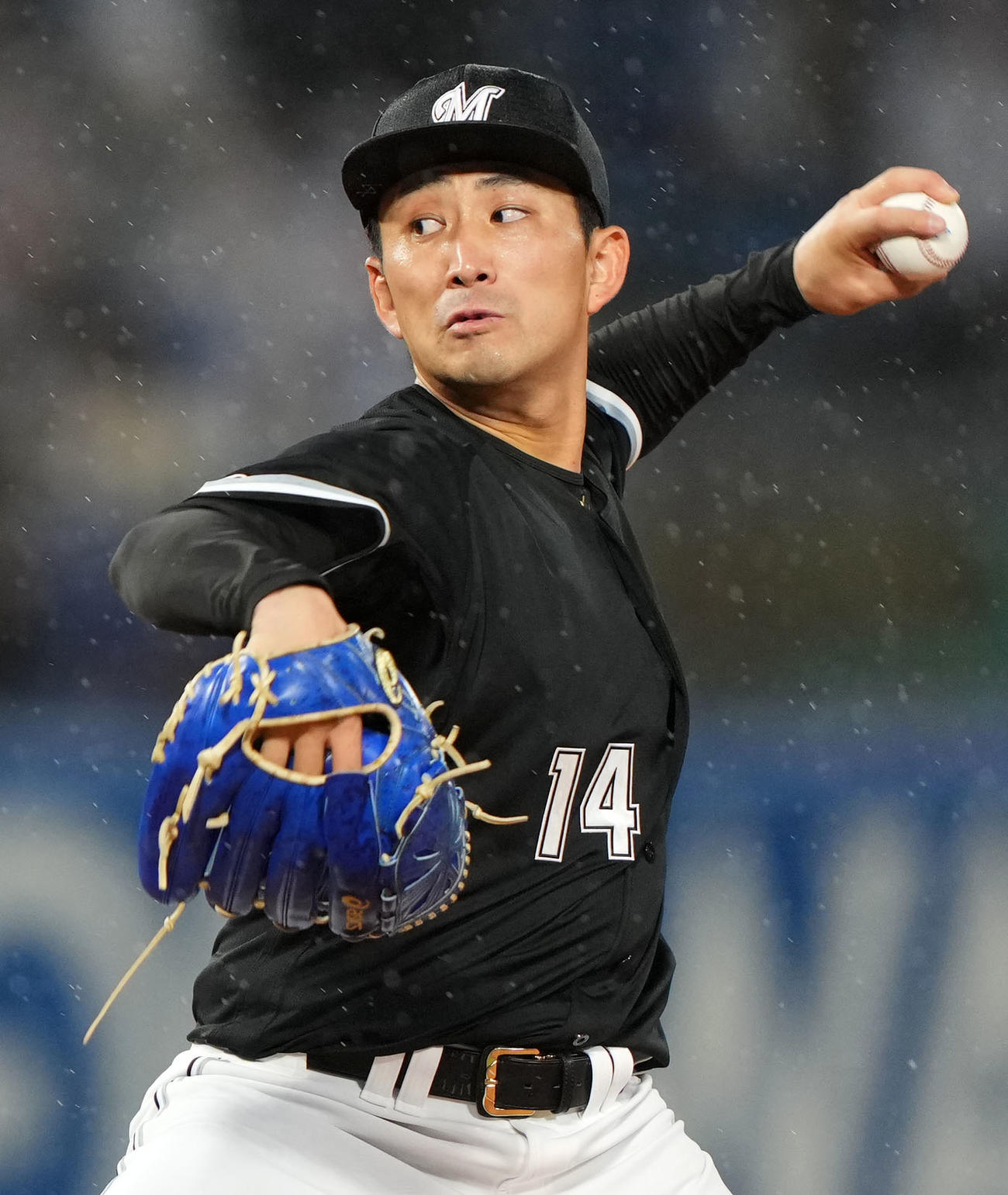 ロッテ小島和哉（2024年5月28日撮影）