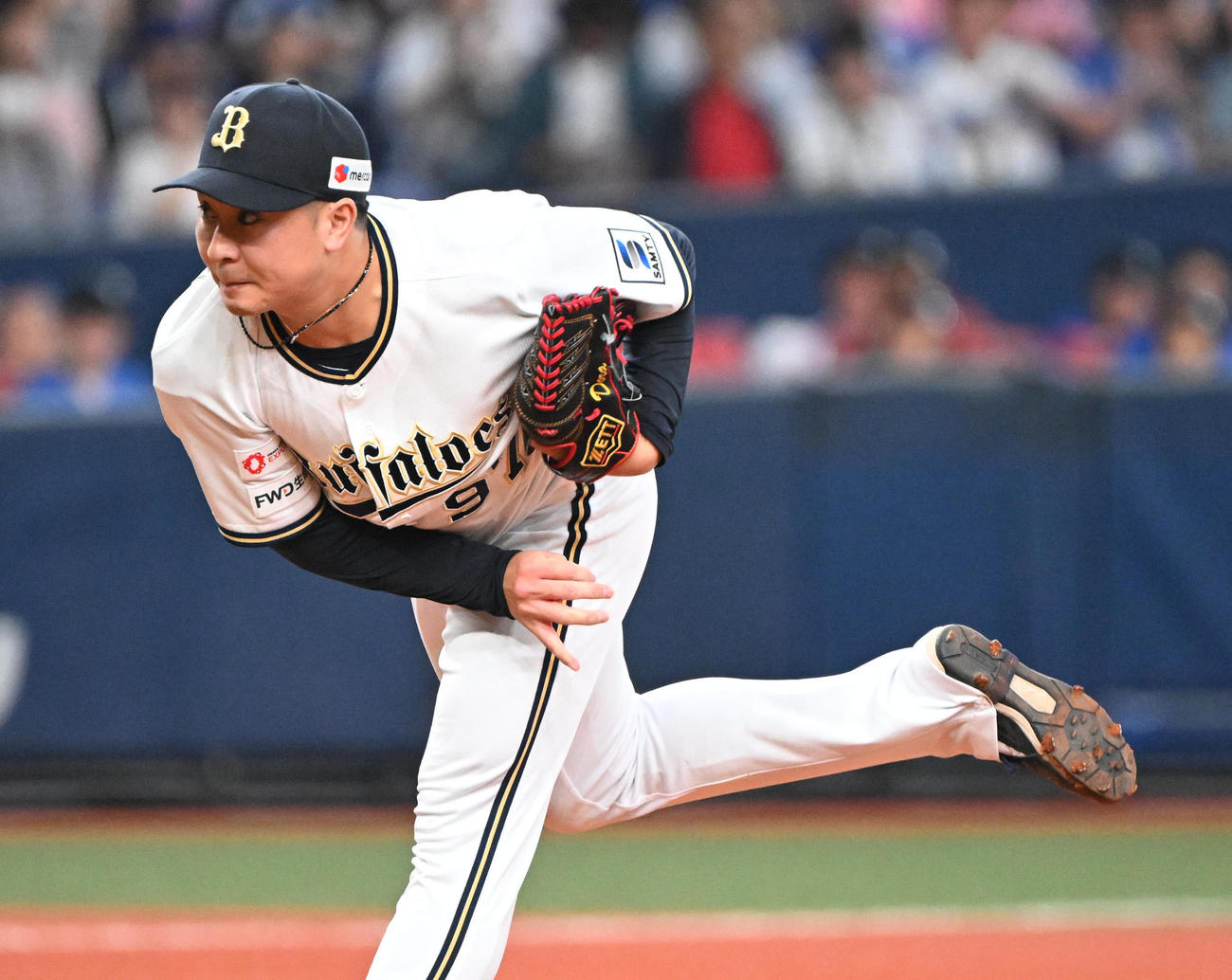 オリックス古田島成龍（2024年6月1日撮影）