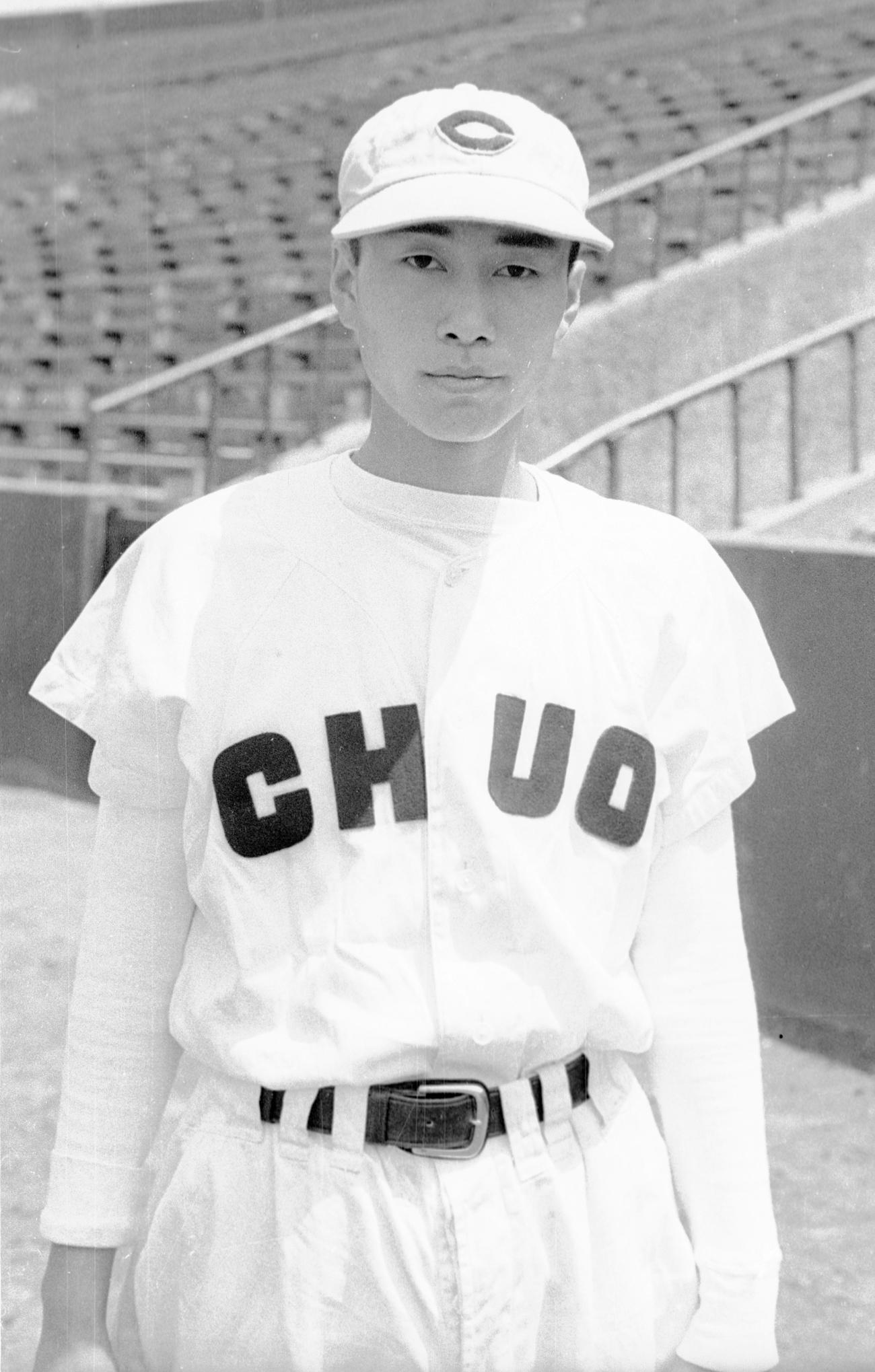 1954年、中大時代の鈴木隆さん