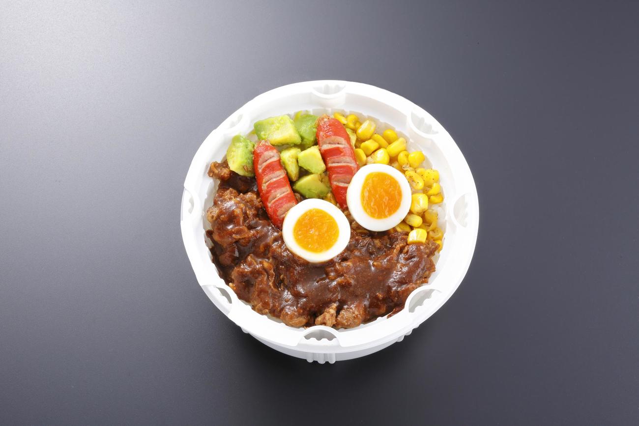 村林一輝のバヤシライス弁当（楽天野球団提供）
