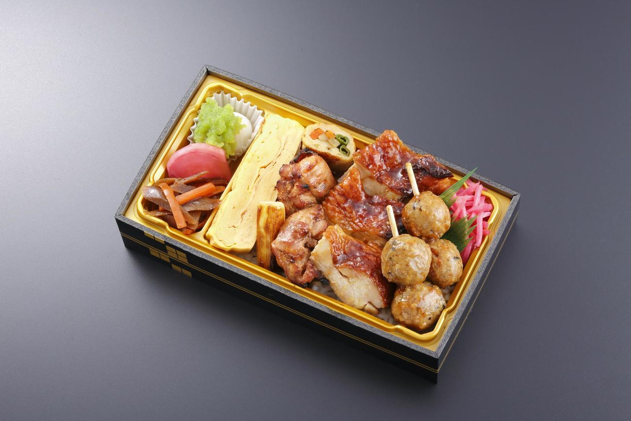 今江敏晃のとりづくし弁当（楽天野球団提供）