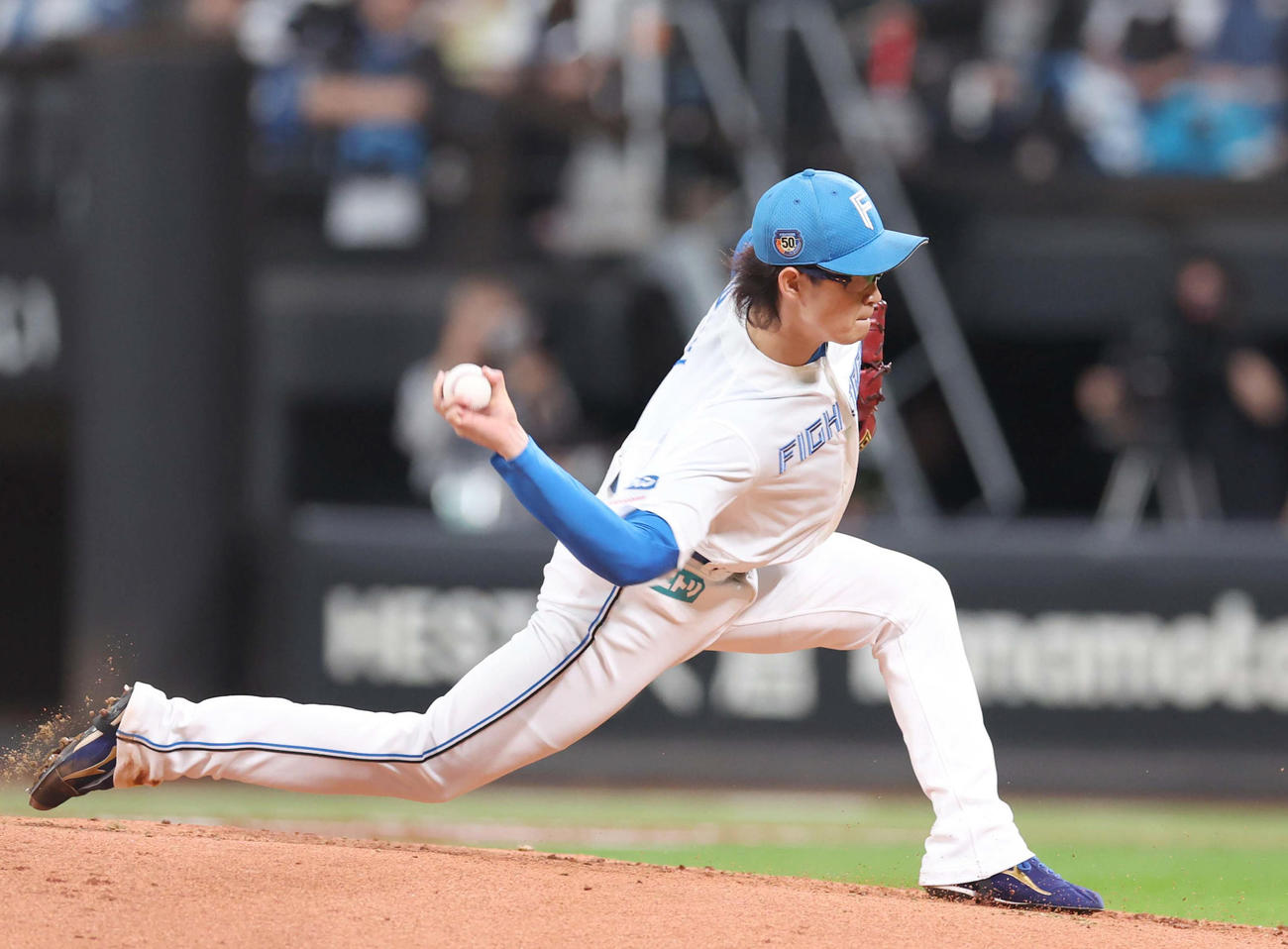 日本ハム鈴木健矢（2024年5月撮影）
