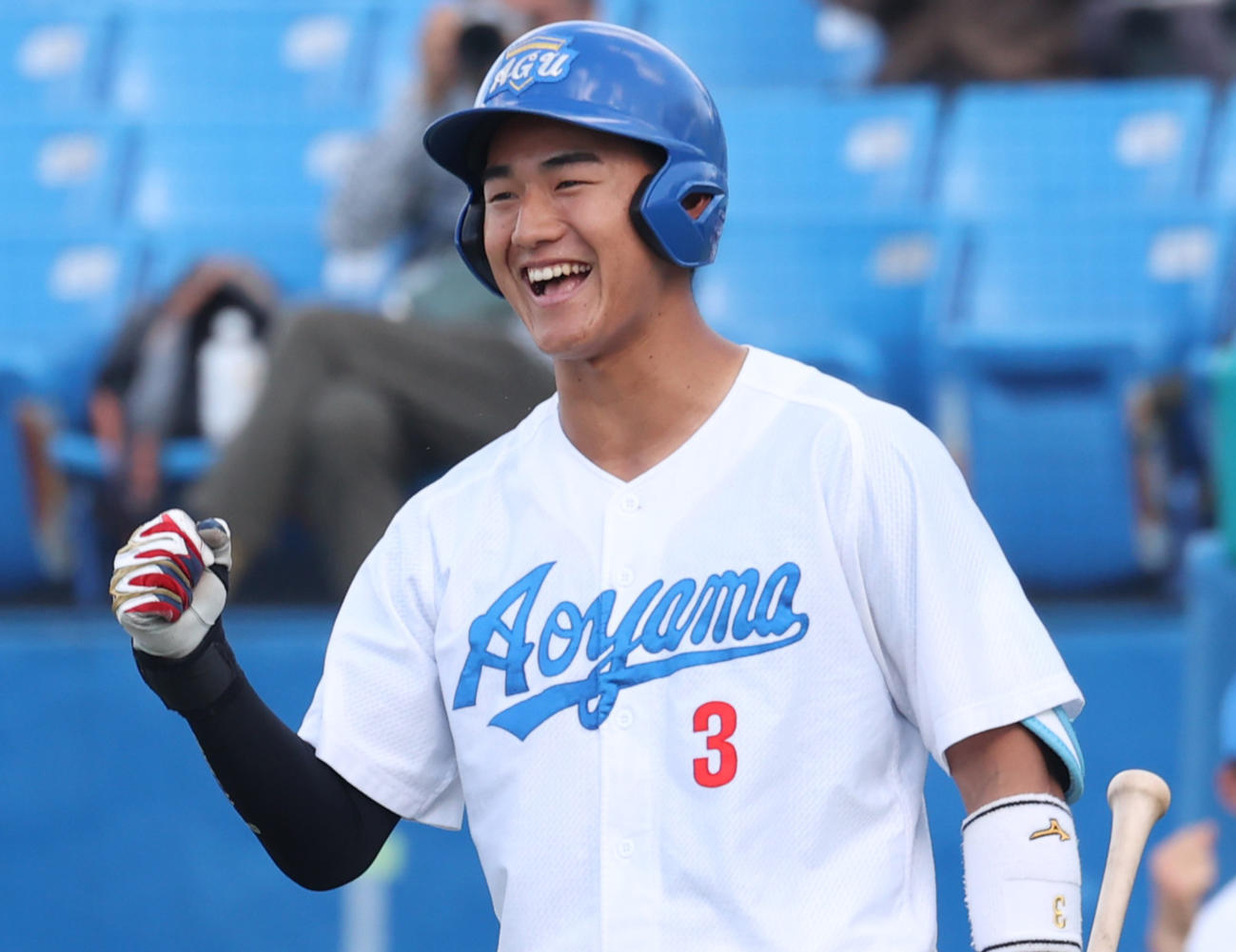 青学大・西川史礁（2024年5月16日撮影）