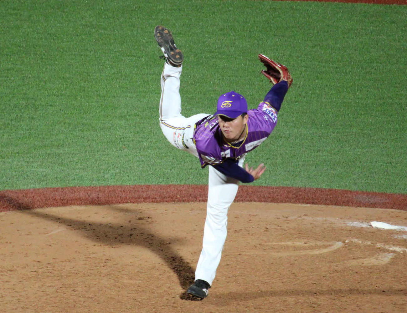 今秋ドラフト候補のBC神奈川・関野柊人（撮影・金子真仁）