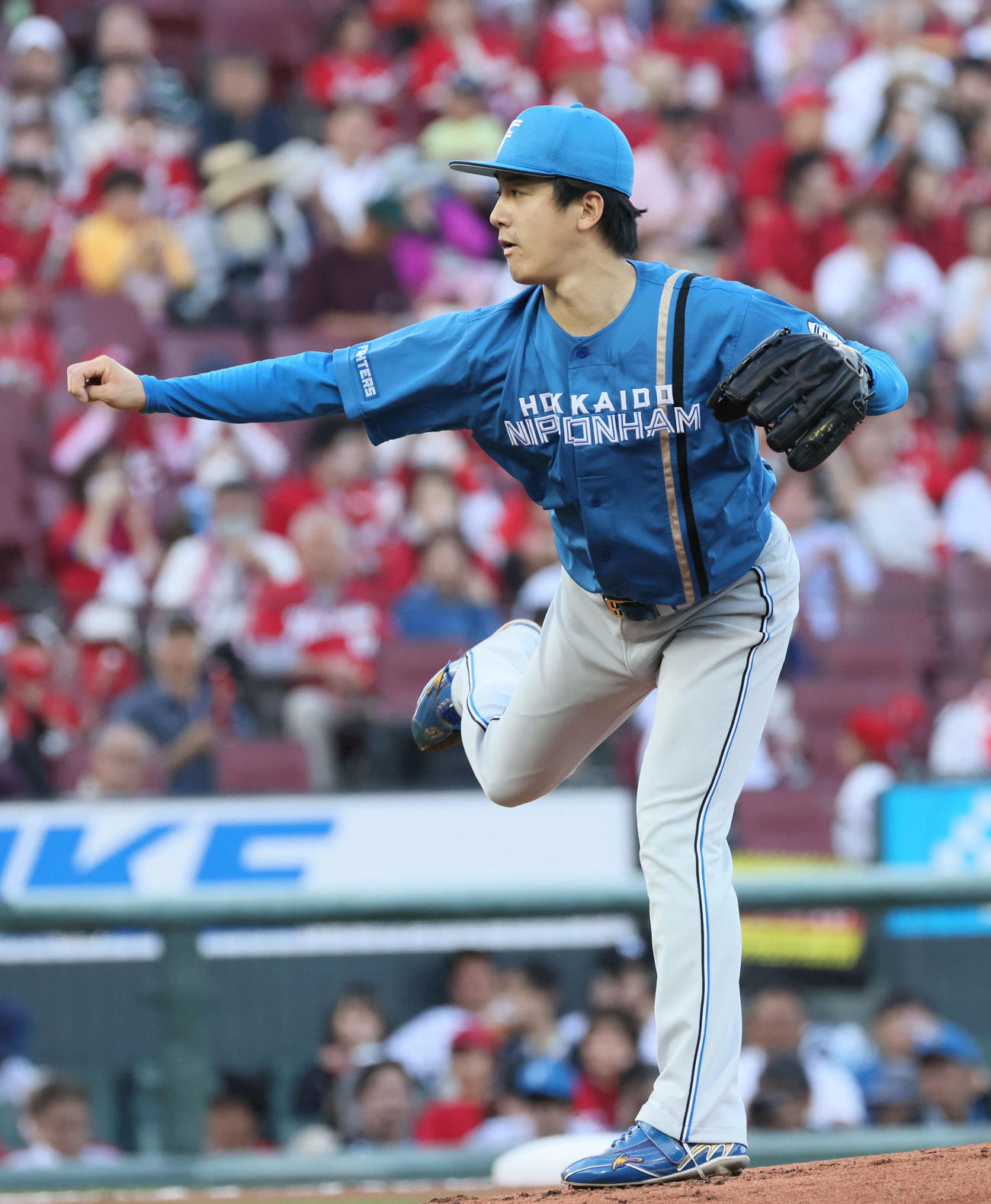 日本ハム北山亘基（2024年6月4日撮影）