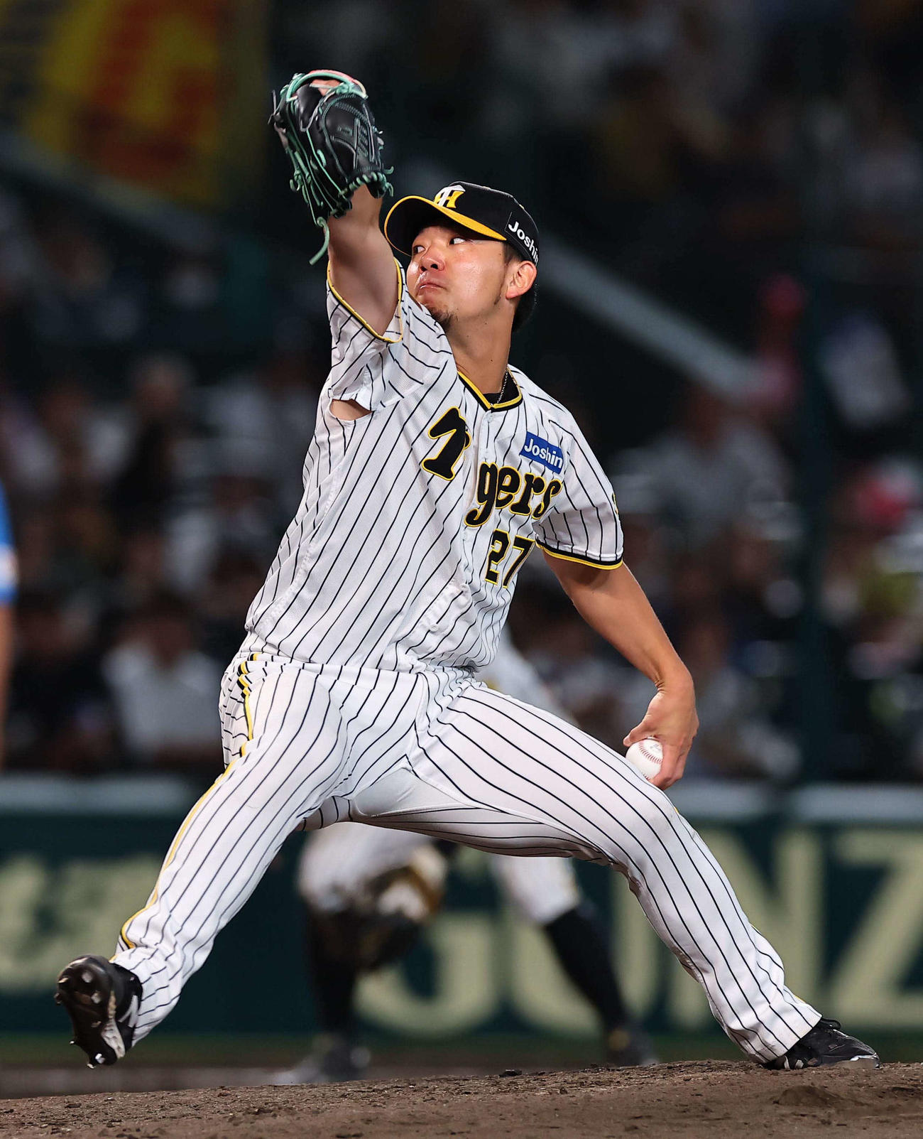 阪神対西武　阪神先発の伊藤将（撮影・上田博志）