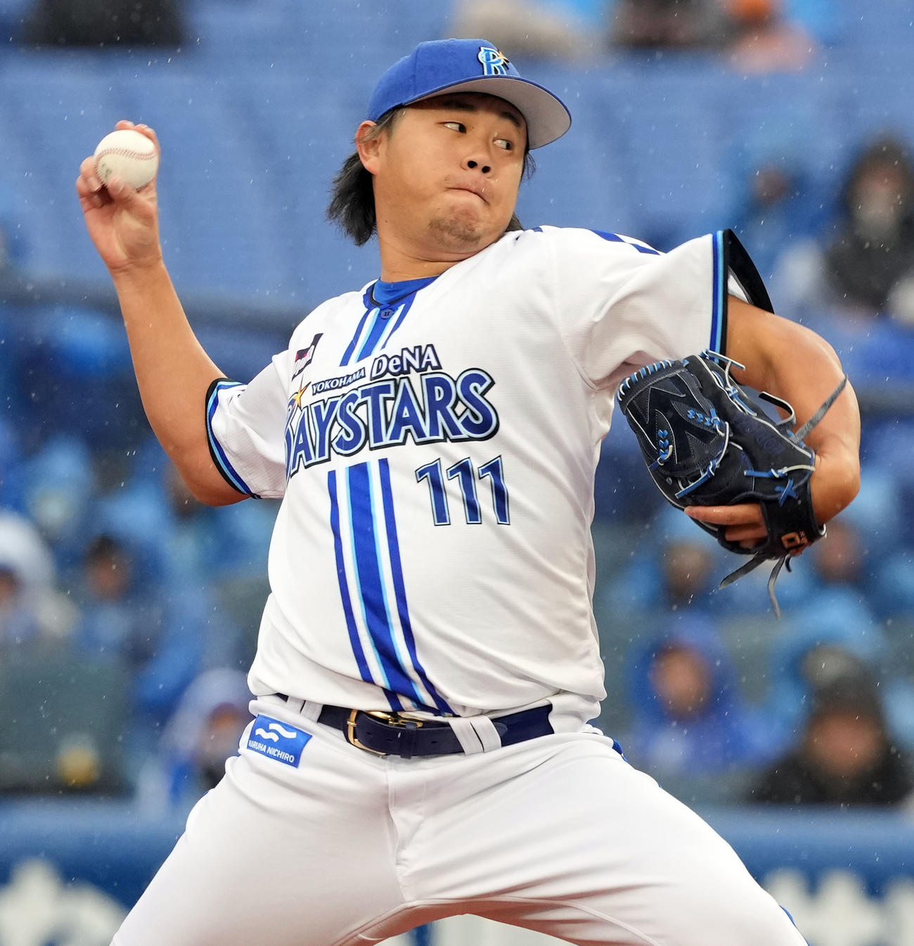 DeNA堀岡隼人（2024年3月5日撮影）
