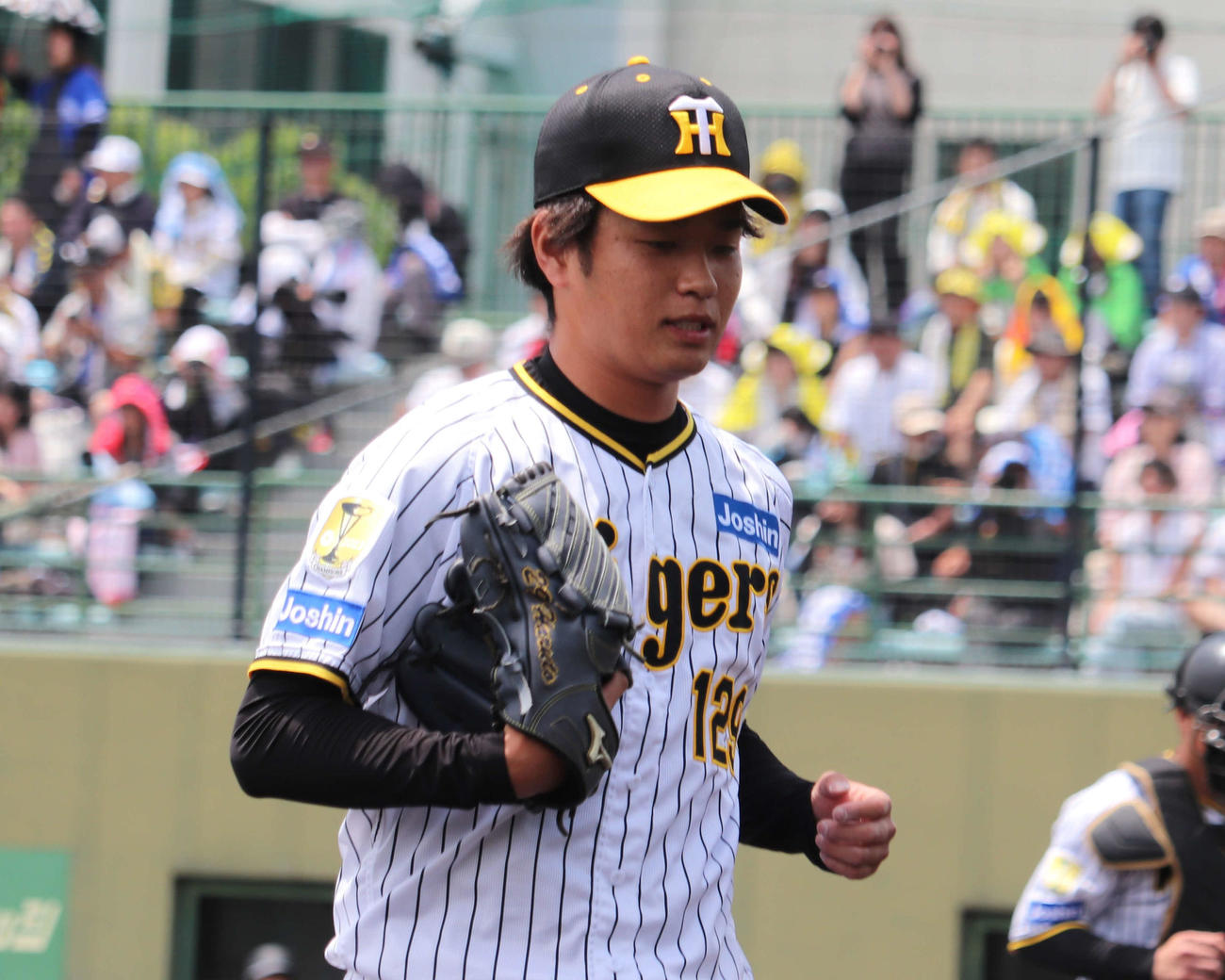 ウエスタン中日戦で5回1安打無四球無失点と好投した阪神高橋（撮影・中島麗）