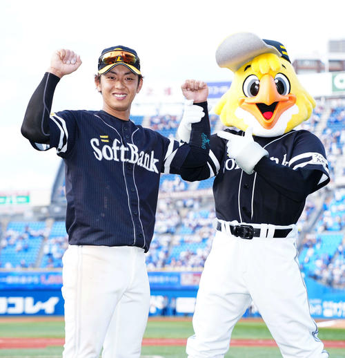 ソフトバンク】15年目今宮健太、球団遊撃手最多出場1494試合、御礼V打