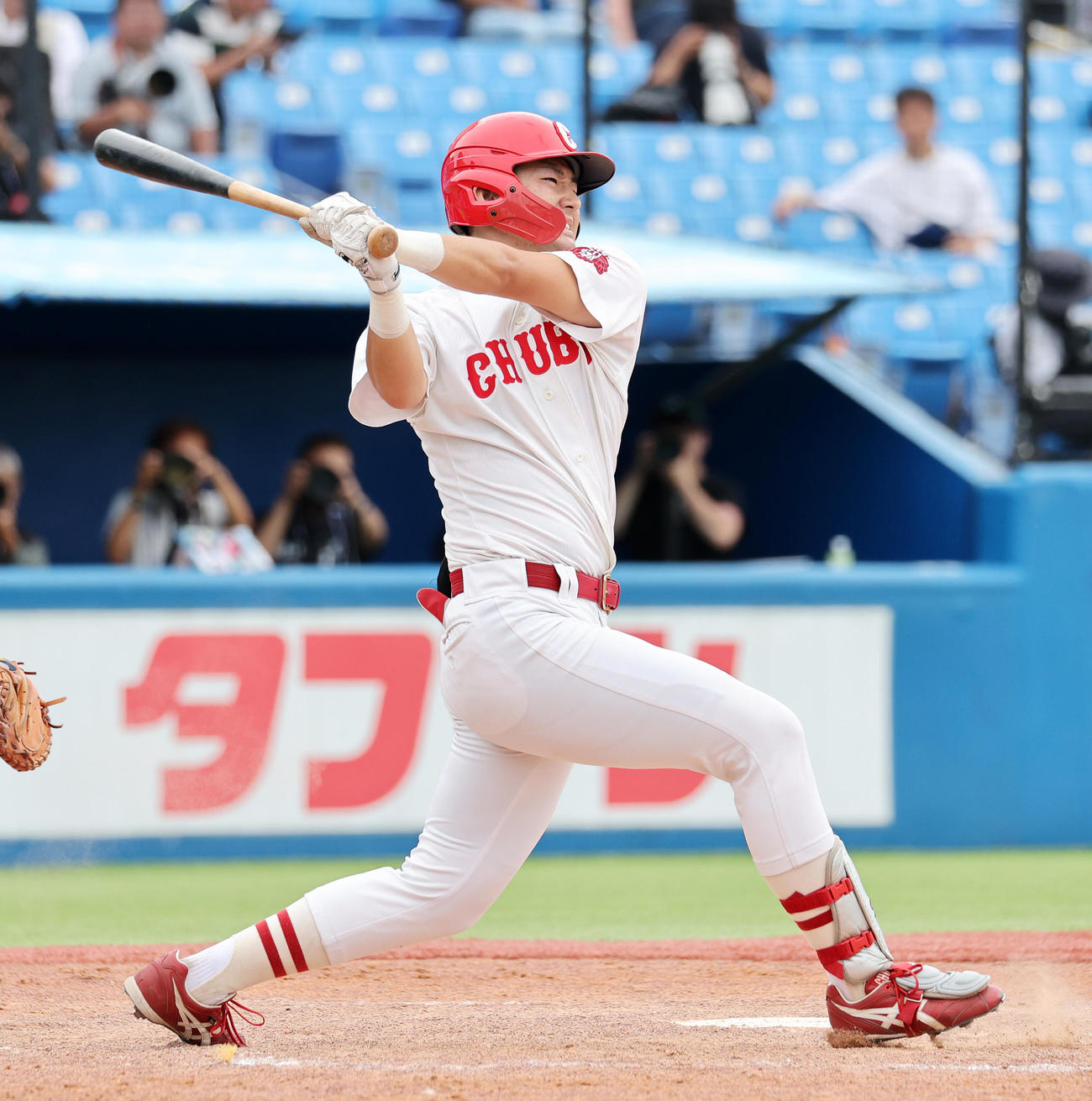 中部学院大・森翔太郎（2023年6月8日撮影）