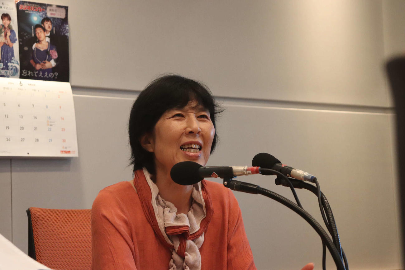 ABCラジオ「おはようパーソナリティー小縣裕介です」に生出演した才木久子さん