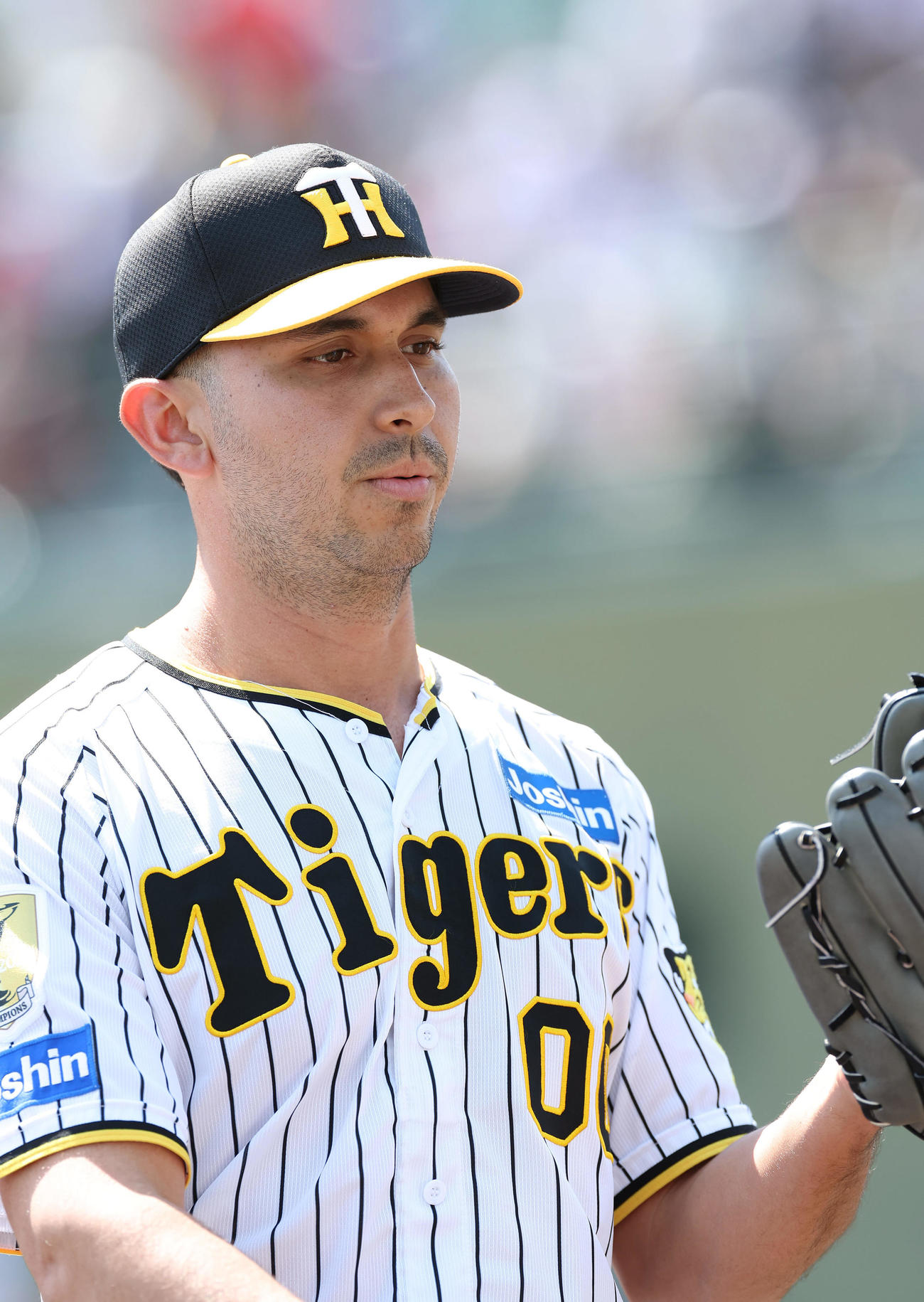 ウエスタン・リーグのオリックス戦に登板した阪神ゲラ（撮影・前田充）