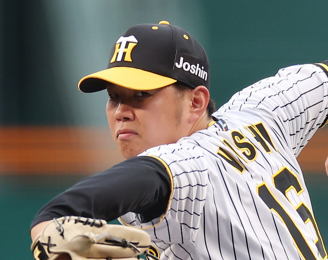 阪神西勇輝（24年6月6日撮影）