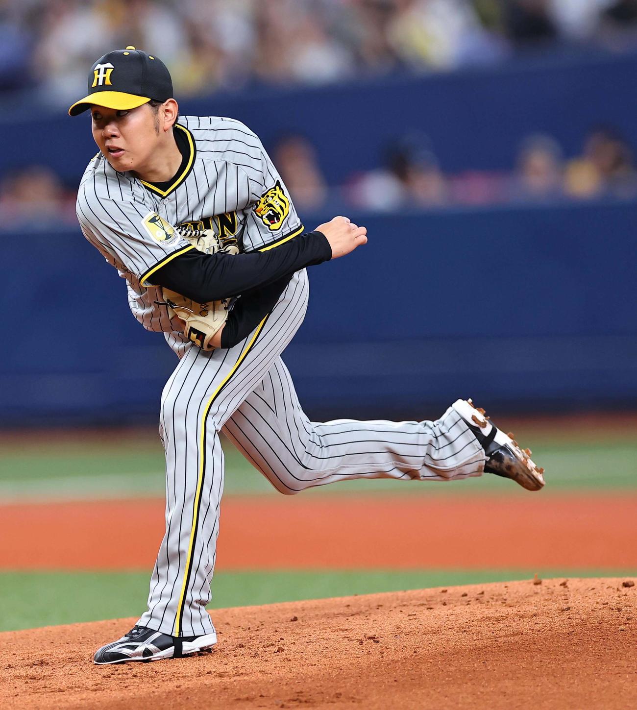 オリックス対阪神　阪神先発の西勇（撮影・上田博志）