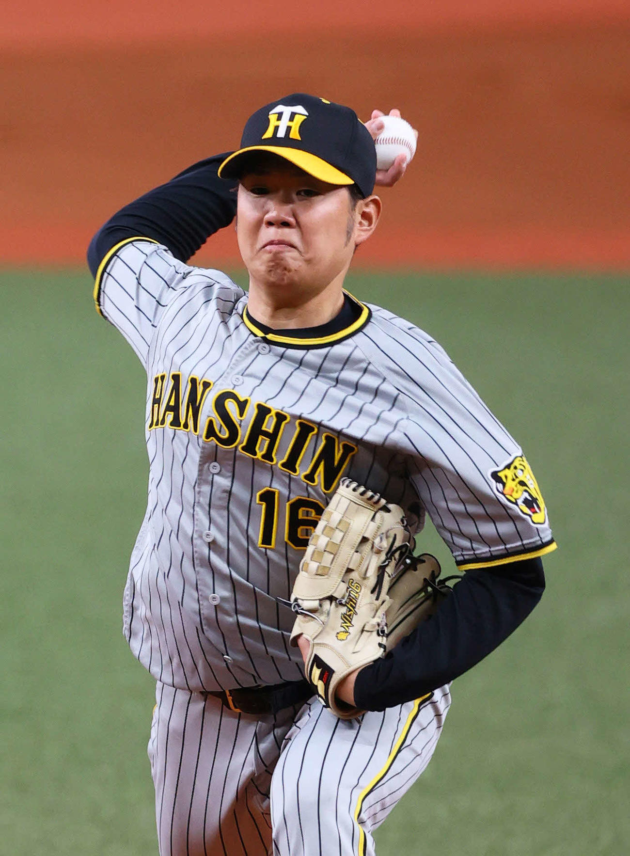 オリックス対阪神　阪神先発の西勇（撮影・上山淳一）