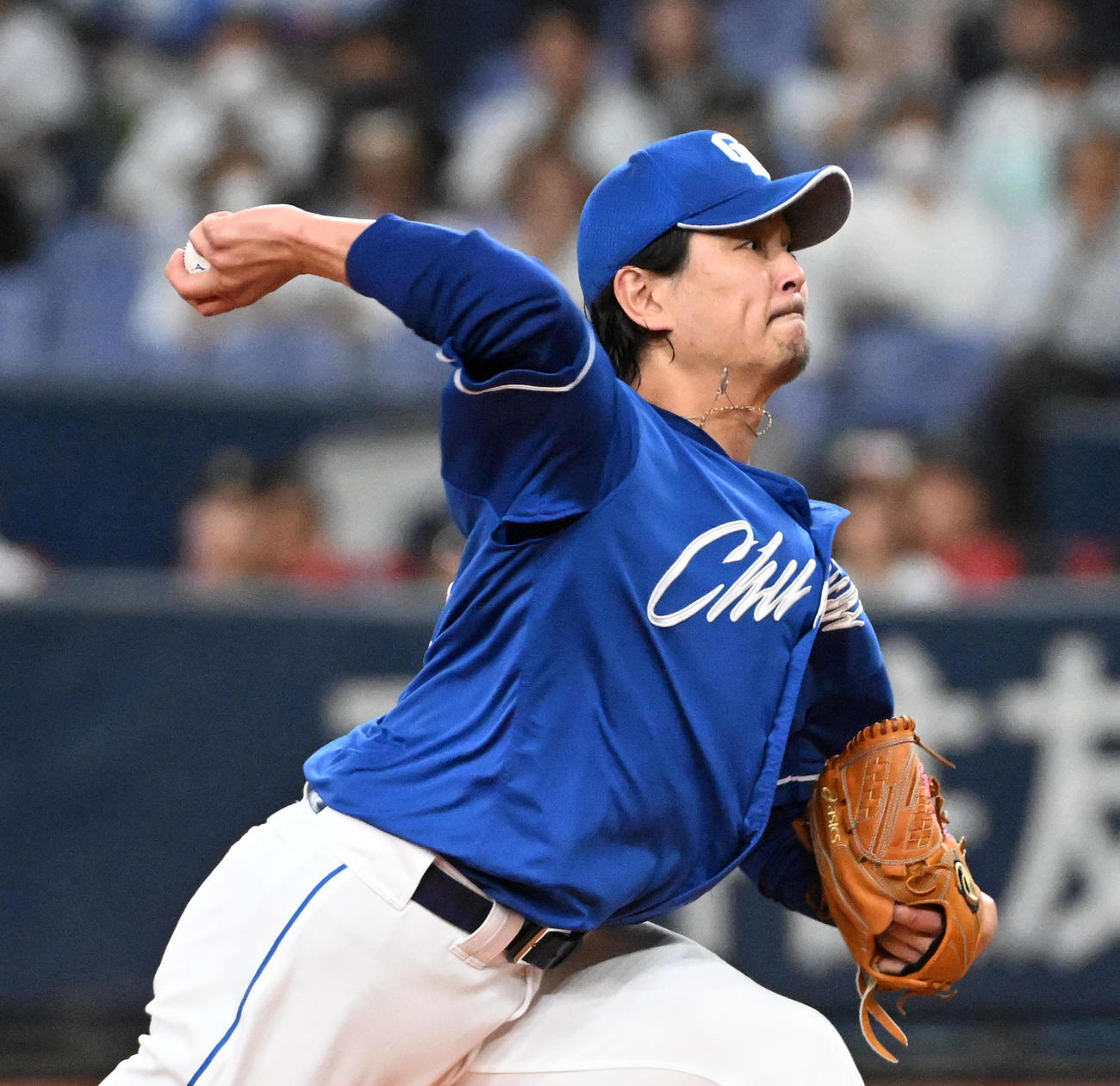 中日涌井秀章（2024年5月撮影）