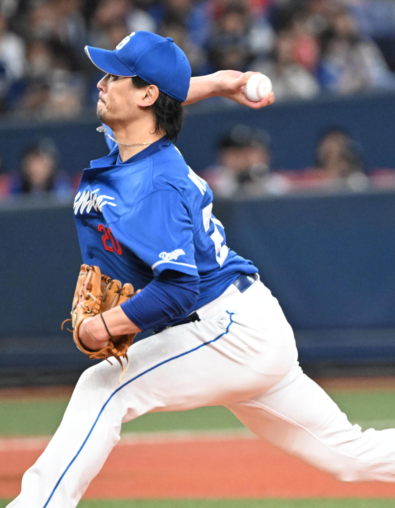 中日涌井秀章（2024年5月撮影）