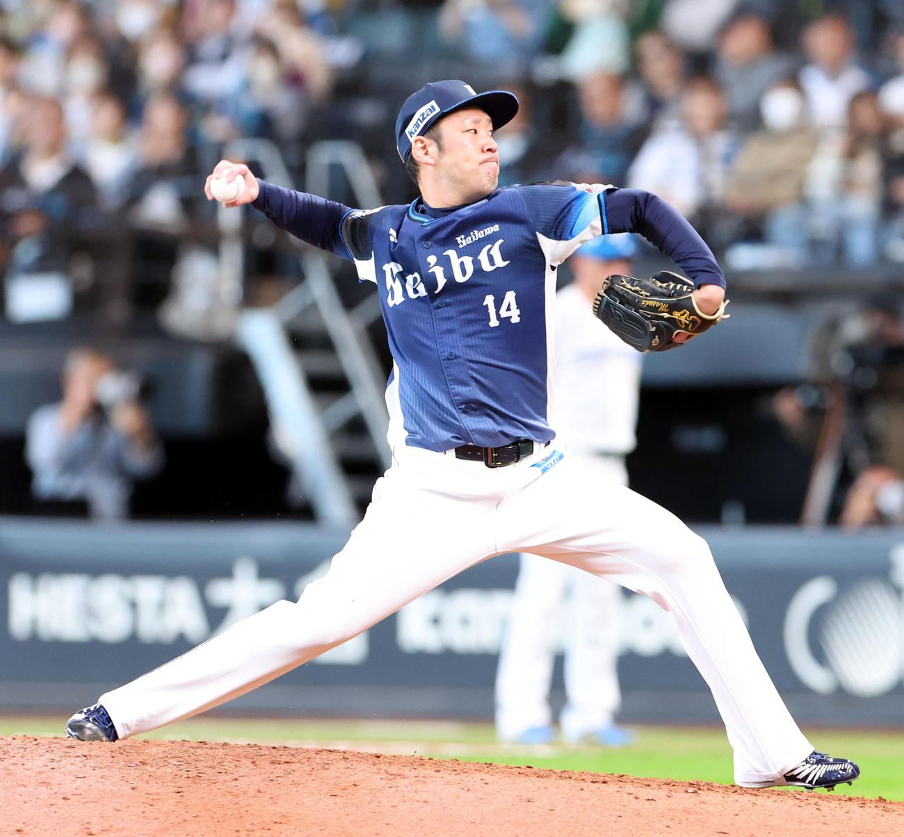 西武増田達至（2024年5月14日撮影）