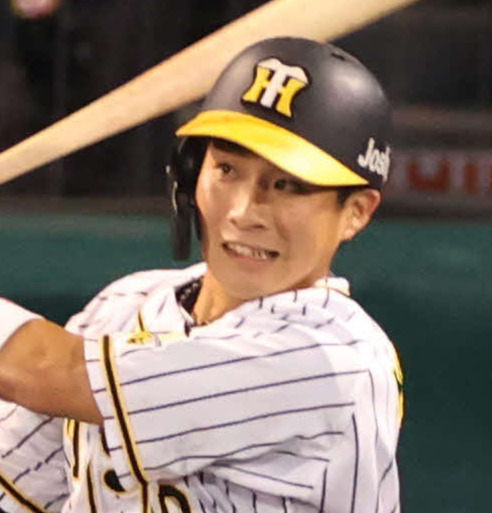 阪神木浪聖也（2020年撮影）