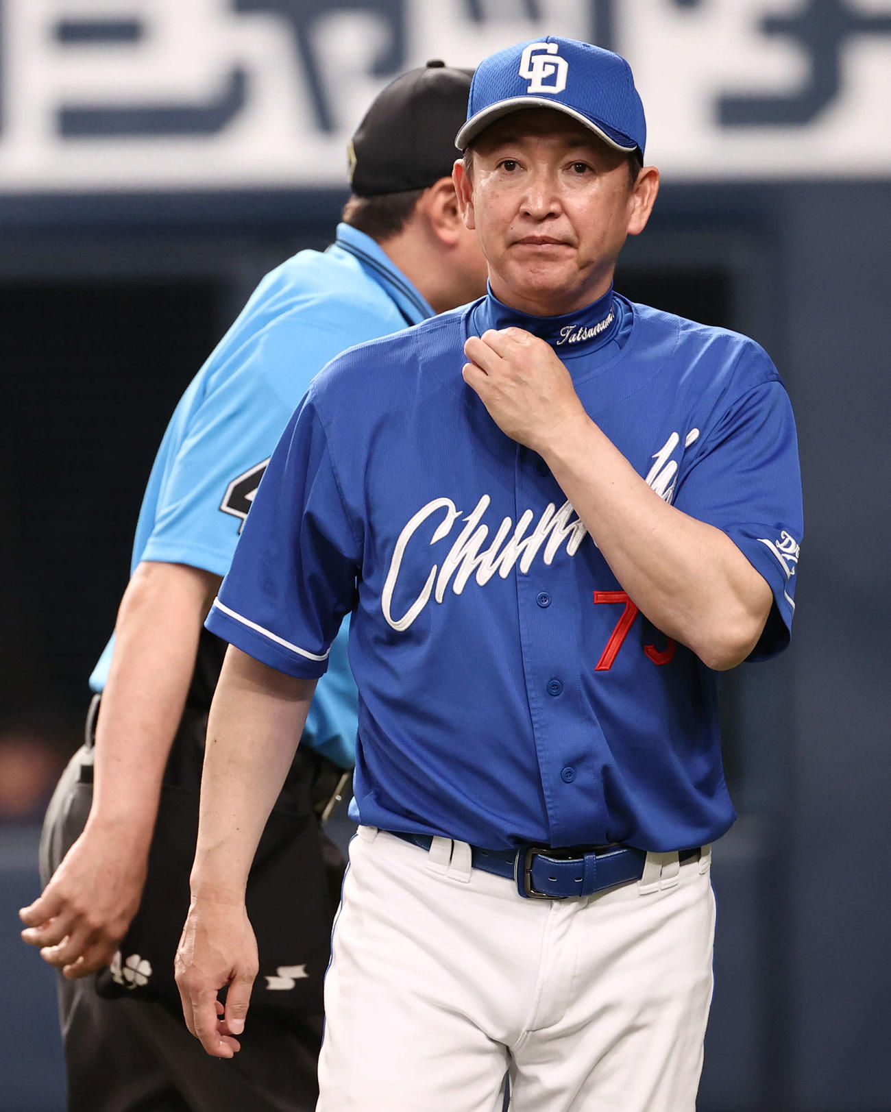 中日立浪和義監督（6月2日撮影）