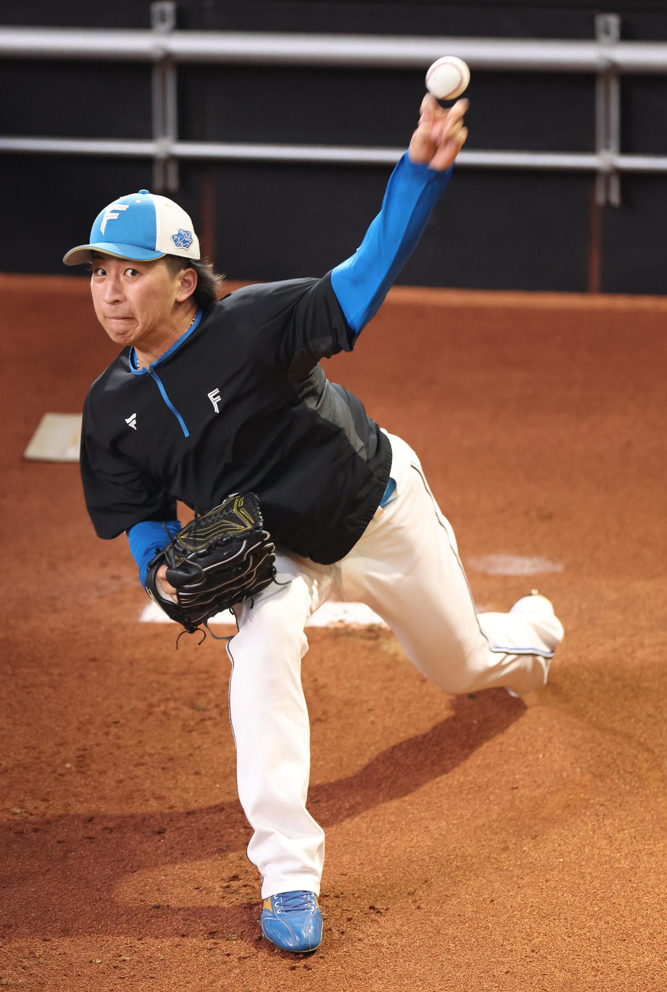 日本ハム細野晴希（2024年6月13日撮影）