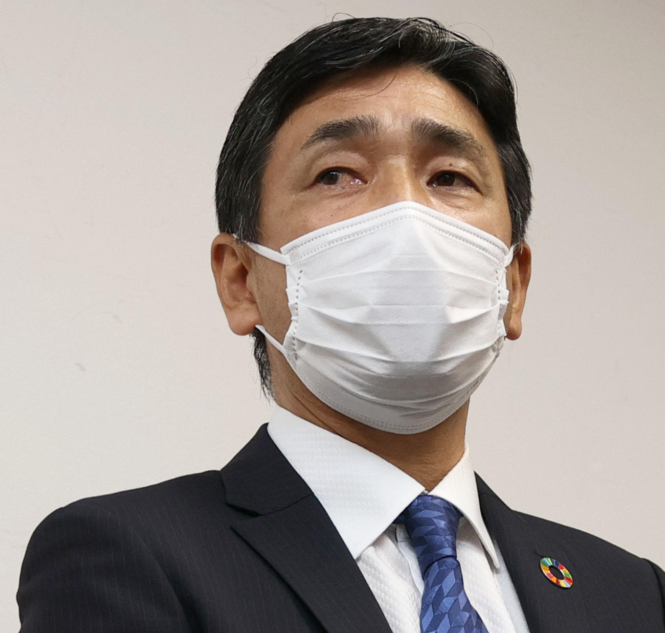 西武奥村球団社長（2022年10月撮影）