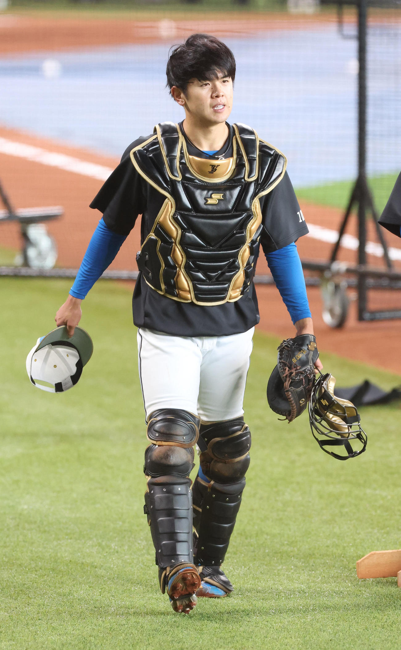 日本ハム清水優心（2024年5月31日撮影）