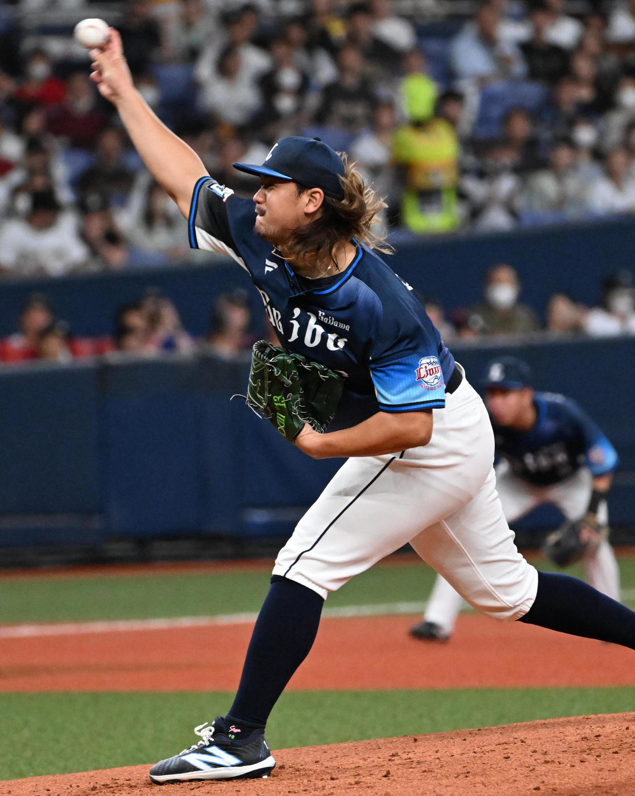オリックス対西武　西武先発の高橋（撮影・石井愛子）