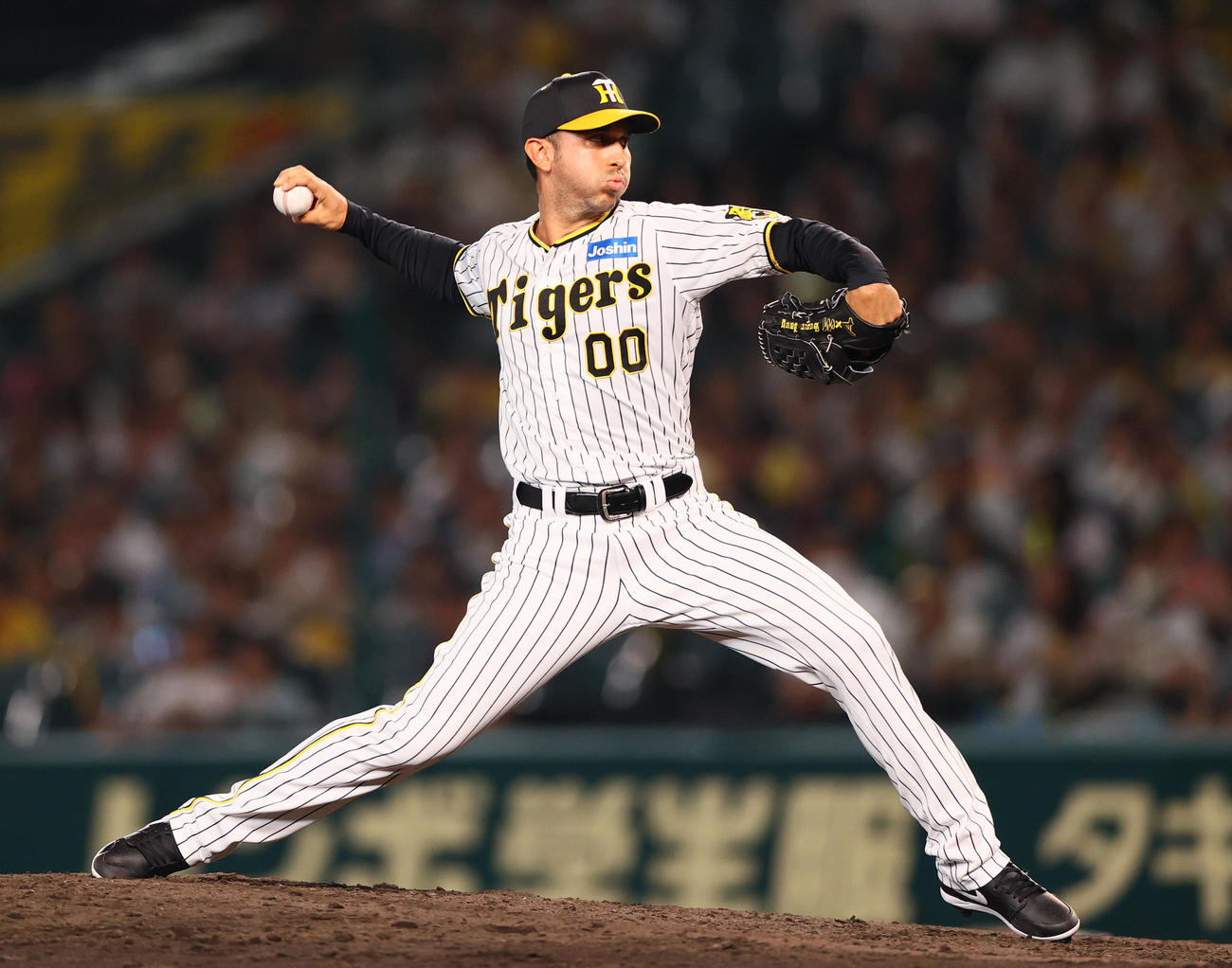 阪神対中日　9回表に登板する阪神ゲラ（撮影・上山淳一）