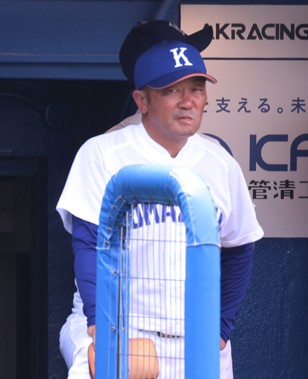 東農大に敗れ2部降格の駒大・香田監督（撮影・柴田隆二）