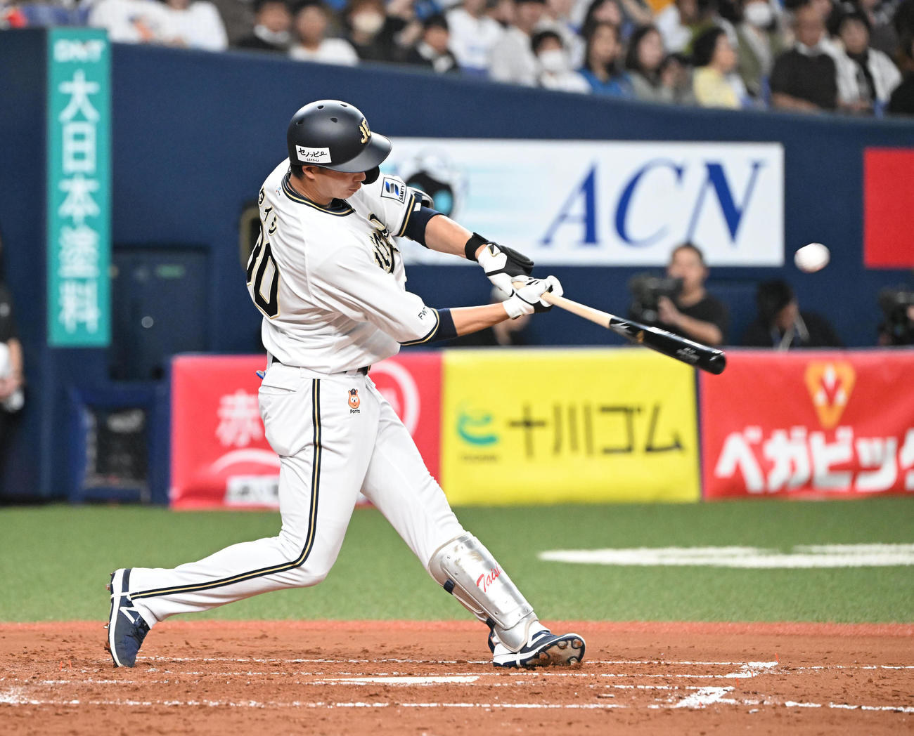 オリックス広岡大志（2024年5月4日撮影）