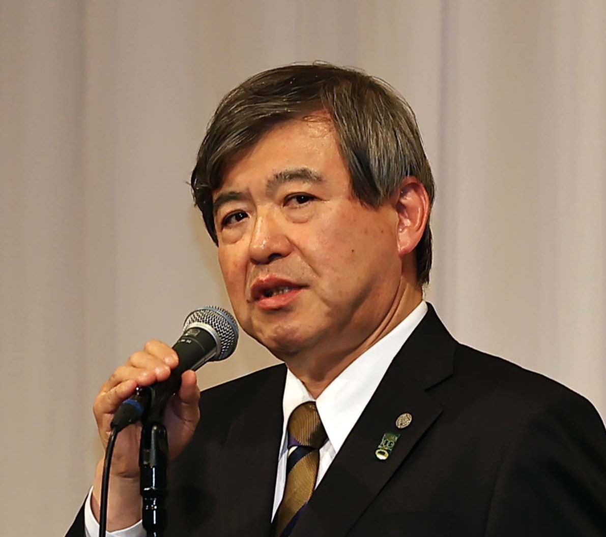 阪神杉山健博オーナー（2024年3月撮影）