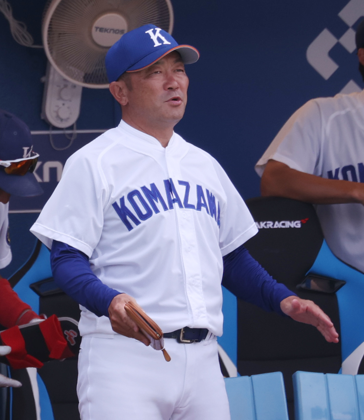 東農大に敗れ2部降格の駒大・香田監督（撮影・柴田隆二）