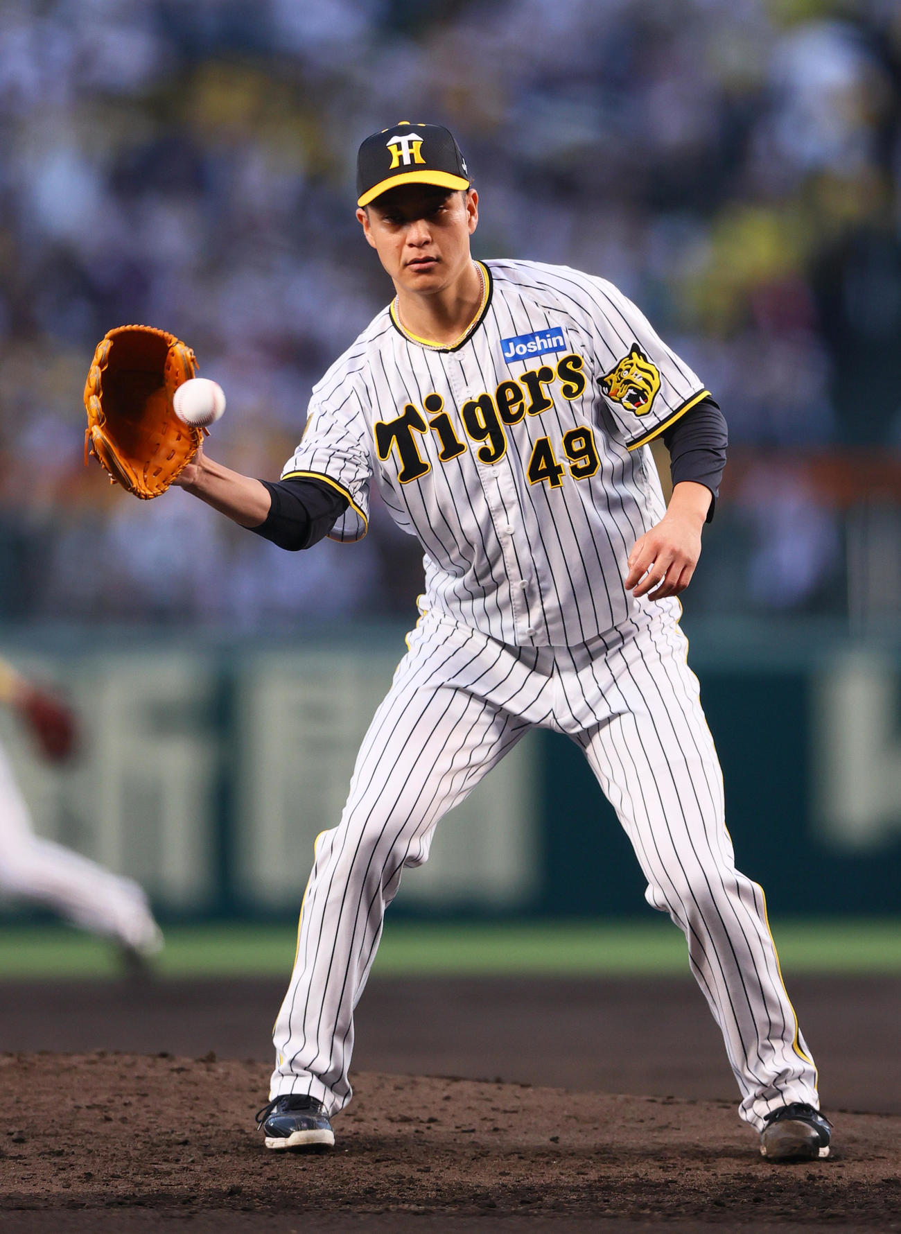 阪神大竹耕太郎（2024年6月26日撮影）