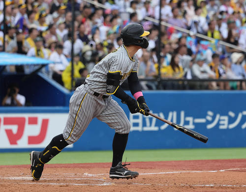 阪神】佐藤輝明の爆発待ったなし 二塁打3本初猛打賞、全て2
