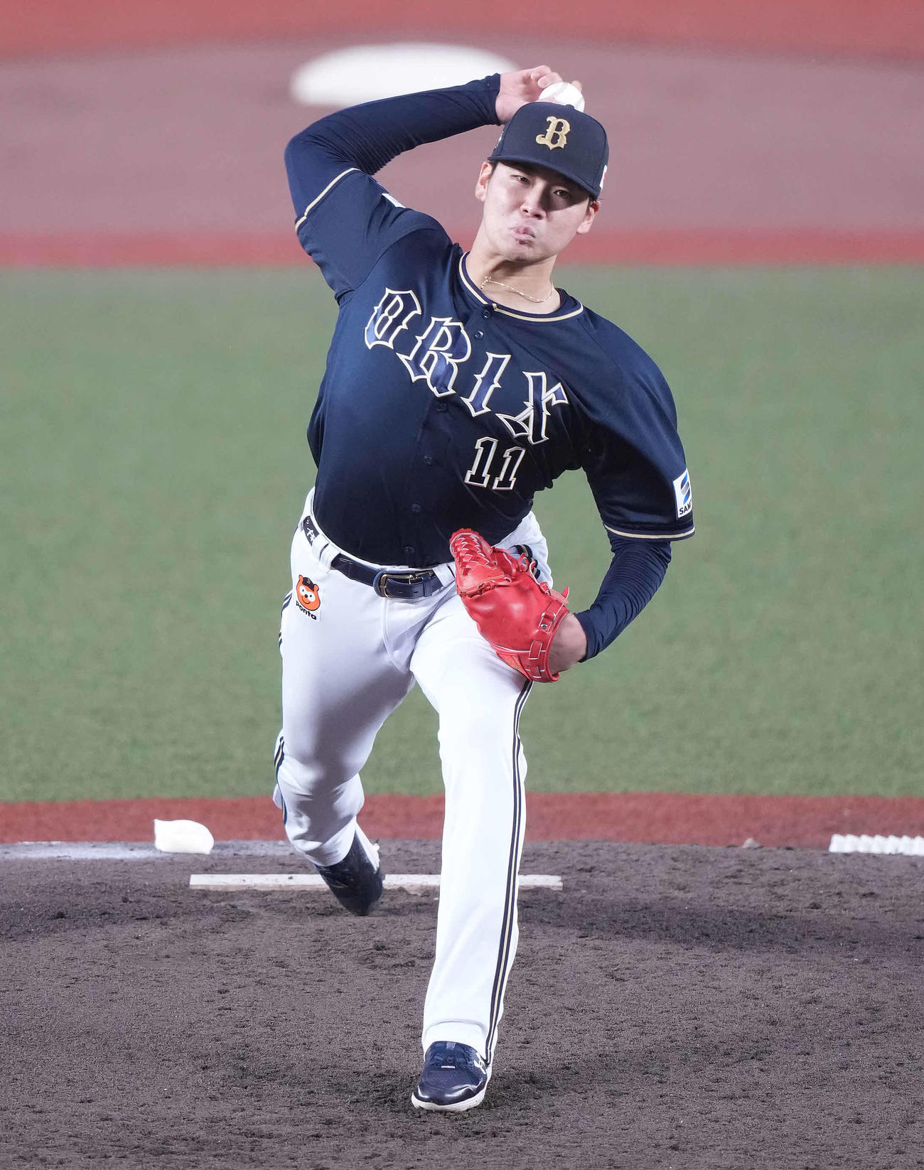 オリックス山下舜平大（2024年6月30日撮影）