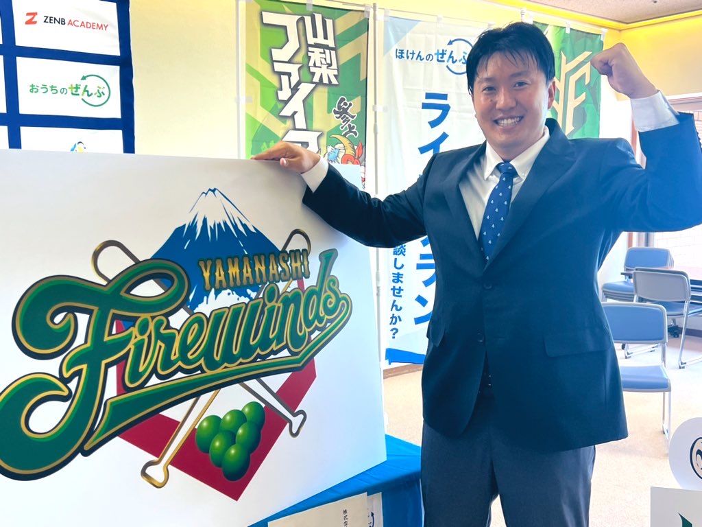 BCリーグ山梨の球団代表を務める元ヤクルト加藤幹典氏（撮影・金子真仁）