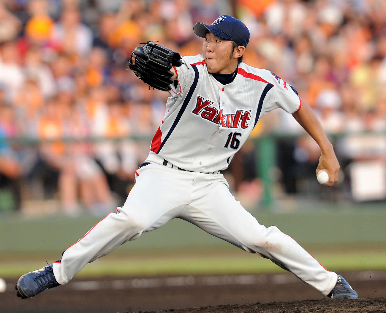 ヤクルト時代の加藤幹典（2011年6月29日撮影）